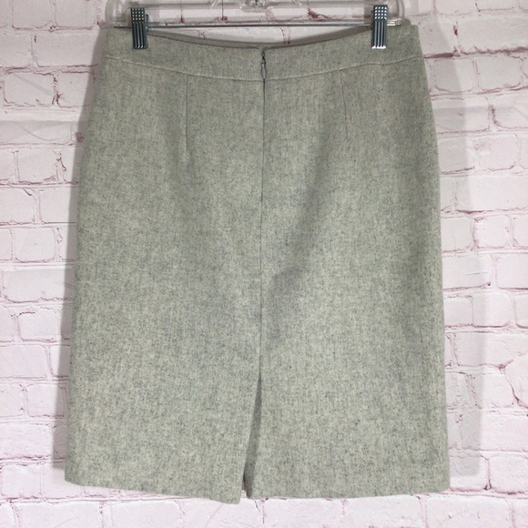 J. Crew Mercantile Wool Blend Skirt - Size 2 - Picture 3 of 7